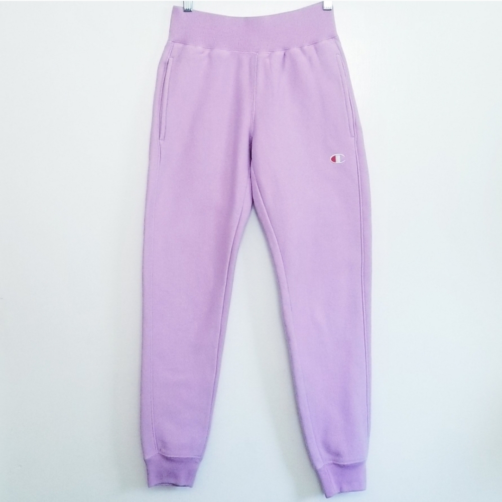 CHAMPION Reverse Weave Pants / Joggers in Lilac Color